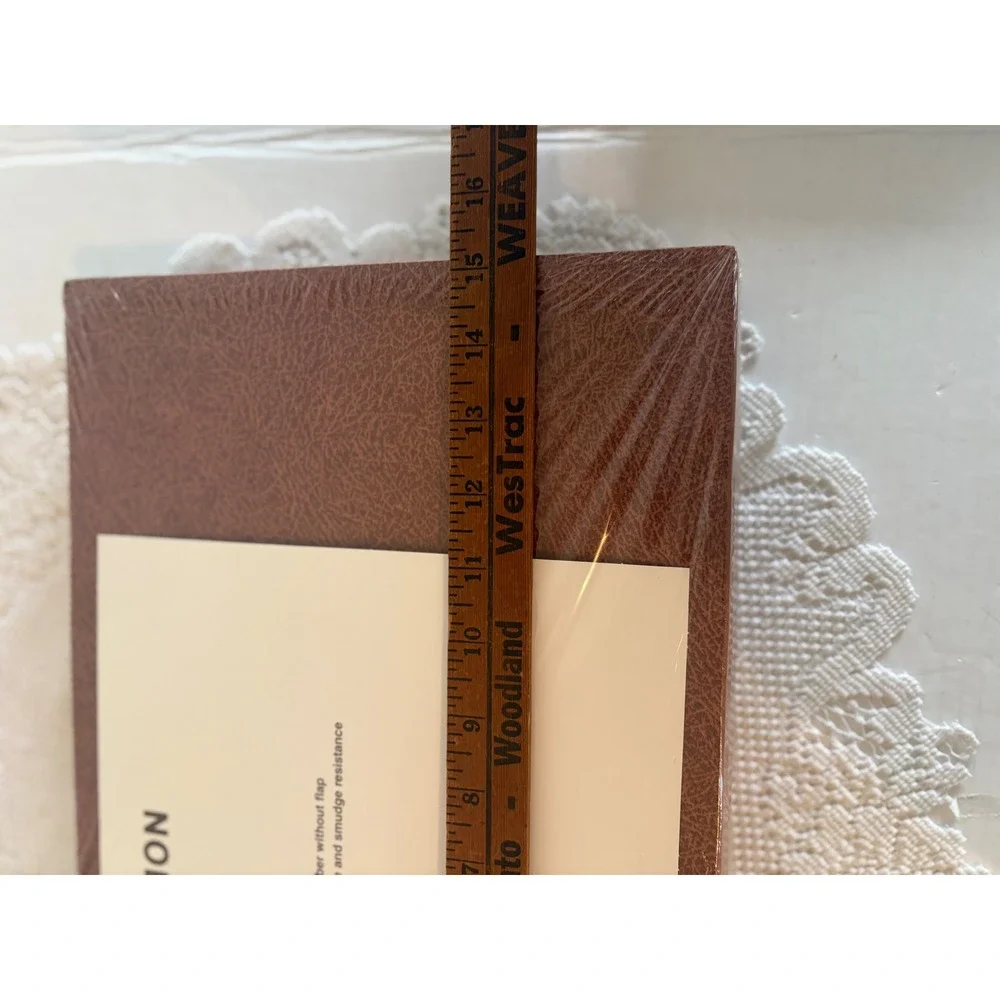 UPG R-19A Expansion File A-Z Legal Size 21 Pockets Red Fiber Brown NEW